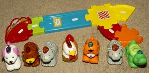 Vtech Go! Go! Smart Wheels Lot of 7 Animal Vehicles Working Bear Tiger Rhino Pup - Picture 1 of 6