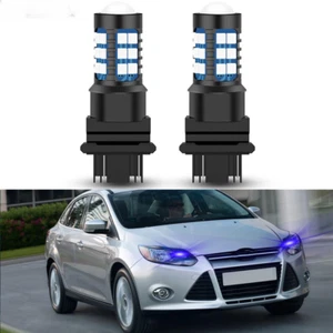 3157 LED 10000K Blue Daytime Running Light Bulbs DRL for Ford Focus 2002-2011 - Foto 1 di 12