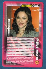 Madonna - Top Trumps 2003 Smash Hits Pop Stars 2