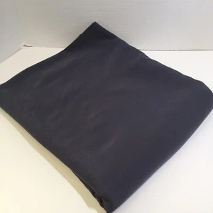 5 Yards Grey Textured Suiting Fabric 58" wide Polyester Silver Sheen - Picture 1 of 5