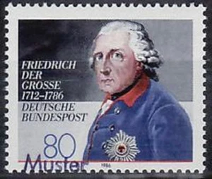 Specimen, Germany Sc1469 King Frederick the Great (1712-1786). - Picture 1 of 1