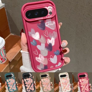 Linda Funda Corazón Para Google Pixel 9 8 Pro 9 Pro XL 8A 9 Silicona Suave Teléfono Cubierta - Imagen 1 de 23