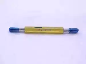 M4 X .7 6H TAPPO FILETTATO METRICO CALIBRO 4 0,7 GO NO GO P.D.'S = 3.545 e 3.663 CONTROLLO - Foto 1 di 1