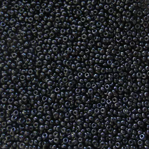 *** AUSVERKAUF *** Tschechische kleine Perlen 08/0 schwarz 1/2 Unze 14 Gramm - Bild 1 von 1