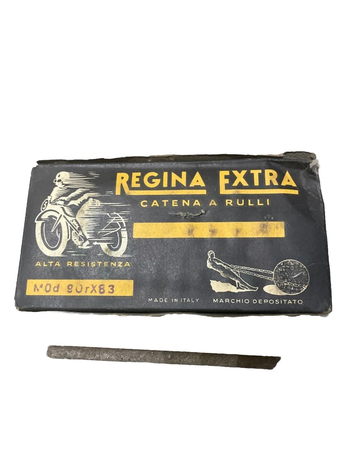 全新 Regina Extra Catena A Rulli Alta Resistenza MOd 90r x 83 链条原包装盒 — 第 1/4 张图片