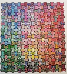 Spinning Spools Quilt Pattern SPOOLS + Uncut Flexible Plastic Template Charm - Picture 1 of 4