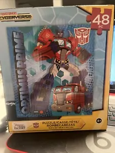 Optimus Prime 48 Pieces Transformers Cyberverse Puzzle - Picture 1 of 2