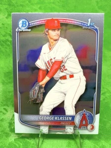 George Class 1st - 2025 Bowman Chrome Prospects #BCP-63 Los Angeles Angels - Foto 1 di 11