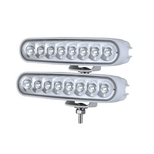 Biglionx 6,5 Zoll Flut LED Lichtleiste, 2 Stück 80W 8600LMS Slim Deck Dock Marine... - Bild 1 von 5