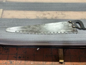 Vintage Two Man Crosscut Logging Saw 3ft   - Picture 1 of 8