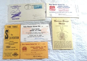 Vintage Eisenbahn Straßenpapier Konvolut verschiedene Artikel----schönes altes Lot - Bild 1 von 5