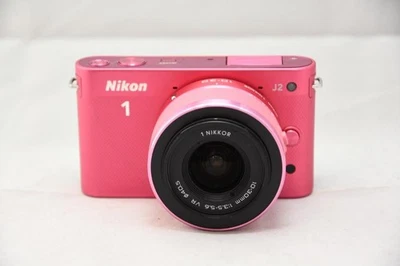 Nikon 1 J2 Mirrorless Camera with 1 NIKKOR Lens from Japan Used - Image 1 of 4