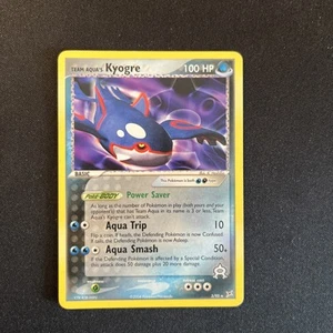 Pokémon TCG Team Aqua's Kyogre EX Team Magma vs Team Aqua 3/95 Non-Holo LP - Bild 1 von 2