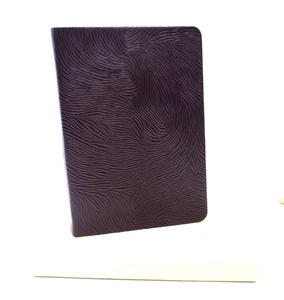 Diario di viaggio 7" pelle copertina morbida 224 pagine foderate immagine grafica vortice VIOLA - Foto 1 di 6