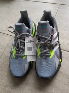 Adidas X9000L4 Grey/Volt/Silver Glow Running Trainers Sneakers UK 9 - Bild 1 von 5