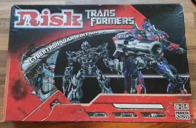 RISK = Transformers = Parker Board Game = Cybertron War = COMPLETE SEALED - Image 1 of 4
