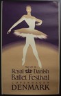 1953 Royal Danish Ballet Festival Denmark Henry Thelander Vintage Travel Poster