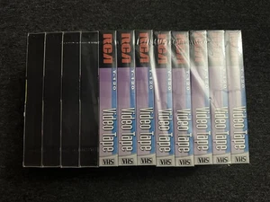RCA VHS Tapes (8) 6 Hour T-120 And (4) 8hr T-160 NEW SEALED Blank VHS 12 TOTAL - Picture 1 of 6