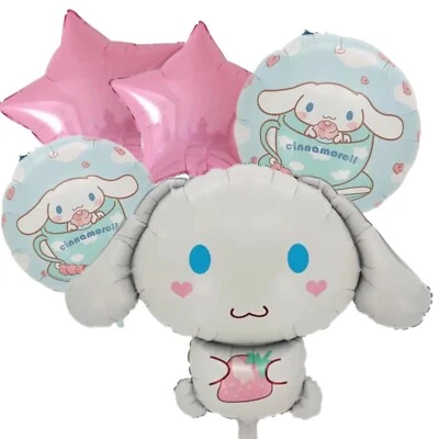 Party Supplies birthday decoration balloon topper cinnamoroll SANRIO hello kitty - Image 1 of 3