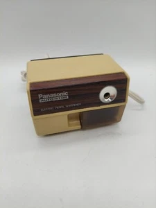 Vintage Panasonic Electric Pencil Sharpener Model KP-110 Auto Stop Made in Japan - Picture 1 of 7