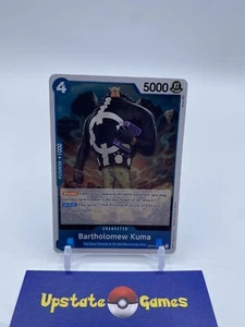 One Piece Romance Dawn Bartholomew Kuma OP01-074 Foil NM Rare - Picture 1 of 2