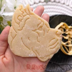 Bastón Corso Cara Cabeza Cuerpo Terrier Perro Cortador de Galletas Pastelería - Imagen 1 de 6