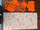 Kaws "Skeleton Board Cut Out Ornament " Orange - With Original Packaging