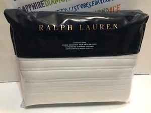 RALPH LAUREN ONE EUROPEA CAÑA SIMULADA DECORACIÓN BLANCA NUEVA $145.00 - Imagen 1 de 3
