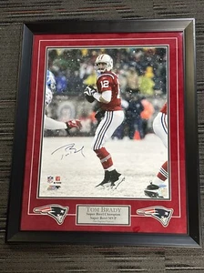 Tom Brady Framed Signed 16x20 Tri Star Authentic New England Patriots MVP - Picture 1 of 10