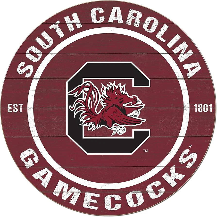 South Carolina Gamecocks NCAA Weather Resistant Vinyl Die Cut Sticker Decal 09 - Image 1 of 1