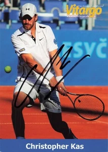 Christopher Kas UH Tennis original signiert Autogramm Autograph signed 5581 H - Picture 1 of 2