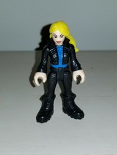 DC Super Friends Imaginext BLACK CANARY Figure Batman Justice League Cycle Loose