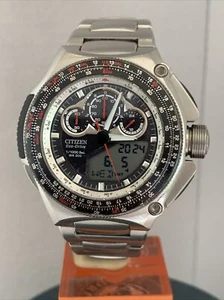 Citizen Men’s Eco Drive Promaster SST Alarm Chronograph Bracelet WatchJW0010-52E - Picture 1 of 12
