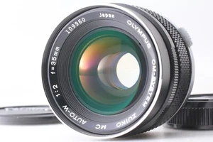 LATE !! [Mint+++] Olympus OM-System Zuiko MC Auto-W 35mm f/2 Wide MF Lens Japan - Picture 1 of 11