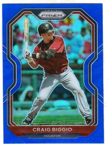 2021 PANINI PRIZM #10 CRAIG BIGGIO BLUE PRIZM - Picture 1 of 1