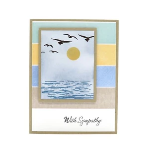 Stampin’ Up! Sympathy Card Combined Shipping Condolence Card Thinking Of You - Picture 1 of 1