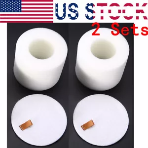 2 x For Shark Rotator Lift-Away Foam & Felt Filter For Vacuum NV650 NV752 XFF650 - Picture 1 of 8