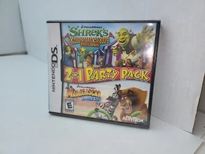 2 NEW games for Nintendo 3DS SHREK'S CARNIVAL CRAZE & MADAGASCAR #B3 - Picture 1 of 7