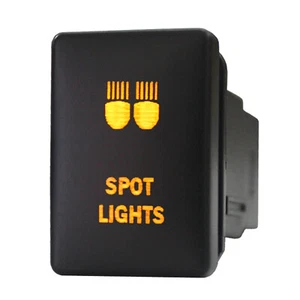 Druckschalter 923O SPOTLEUCHTEN 12V für Toyota Landcruiser RAV4 LED GELB 3A - Bild 1 von 1
