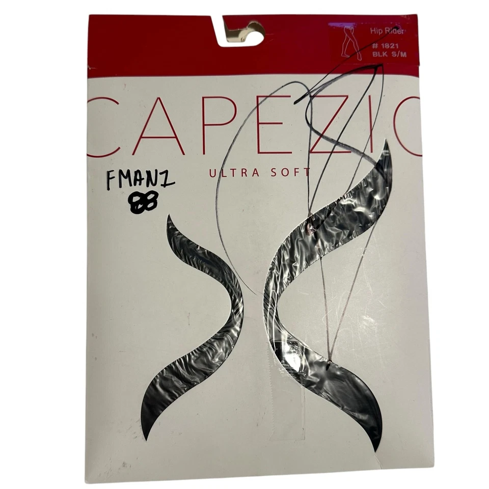 Medias Capezio Mate Semi Opacas Hip Rider Transition #1821 Negras S/M Nuevas con Etiquetas Foto 1 de 4