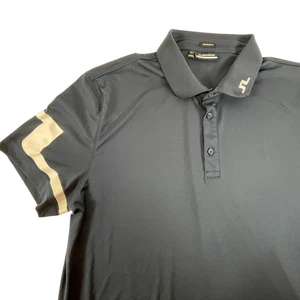J Lindeberg Golf Poloshirt Herren 2XL Navy Blau Performance - Bild 1 von 8