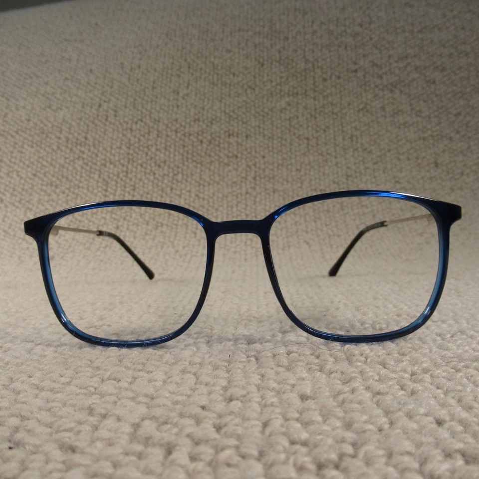 Glasses Frames 5004 Blue Oval Full Frame Eyewear Spectacles - Image 1 of 4