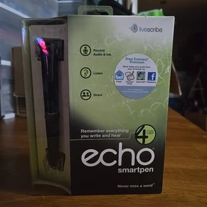 Neu Livescribe 4 GB Echo Smartpen APA-00006 Diktiergerät Audio Notizen - Bild 1 von 6