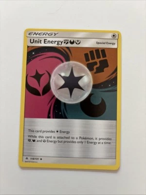 Unit Energy 118/131 SM Forbidden Light Pokemon NM - Image 1 of 2