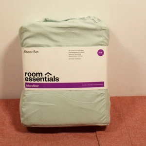 Room Essentials Full Microfiber Sheet Set Mint* - Picture 1 of 5