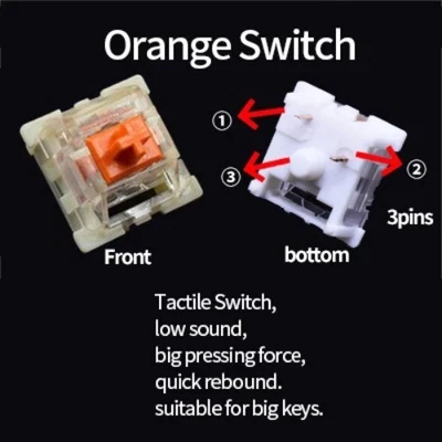 Switches Mechanical Keyboard Black Blue Brown Red Key Switch for CIY Sockets - Image 1 of 4