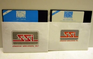 Second Front by Strategic Simulations, Inc. for IBM PC (DOS)  - Picture 1 of 1