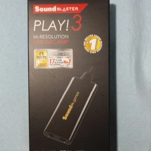 Creative Sound Blaster Play! 3 USB audio interface up to 24bit / 96kHz Japan - Picture 1 of 7