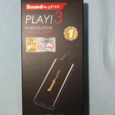 Creative Sound Blaster Play! 3 USB audio interface up to 24bit / 96kHz Japan - Image 1 of 4