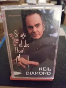 Neil Diamond Songs Of The Heart Cassette Cassette Cherry Cherry Heartlight SONY - Picture 1 of 8